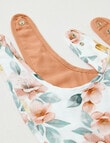 Little Bundle Muslin Dribble Bib, 2-Pack, Camellia product photo View 02 S