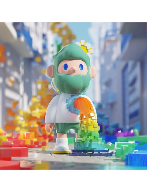 Finding Unicorn Farmer Bob Pixel Universe Blind Box, Assorted