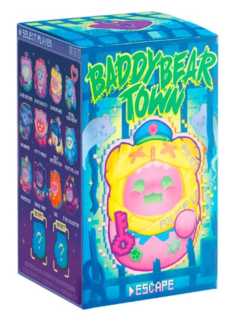 Finding Unicorn Shinwoo Baddy Bear Town Figures Blind Box, Assorted product photo