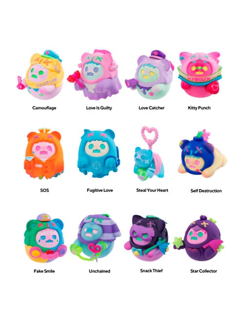 Finding Unicorn Shinwoo Baddy Bear Town Figures Blind Box, Assorted product photo View 02 L