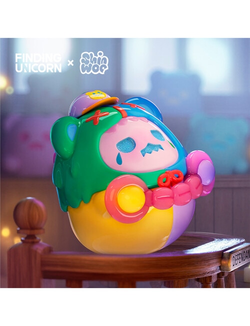 Finding Unicorn Shinwoo Baddy Bear Town Figures Blind Box, Assorted product photo View 05 L