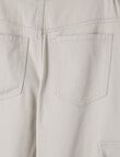 Switch Wide Leg Cargo Jean, Stone product photo View 02 S