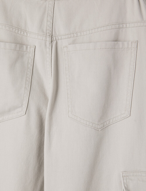 Switch Wide Leg Cargo Jean, Stone product photo View 02 L