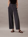 Calvin Klein Tailored Wide Leg Pant, India Ink product photo