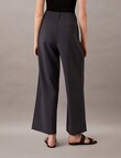 Calvin Klein Tailored Wide Leg Pant, India Ink product photo View 02 S