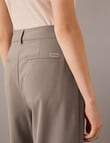 Calvin Klein Tailored Wide Leg Pant, Taupe Grey product photo View 03 S