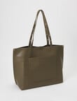Whistle Accessories Stud Handle Tote Bag, Olive product photo