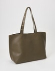 Whistle Accessories Stud Handle Tote Bag, Olive product photo View 02 S