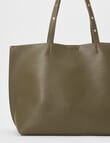 Whistle Accessories Stud Handle Tote Bag, Olive product photo View 03 S