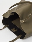 Whistle Accessories Stud Handle Tote Bag, Olive product photo View 05 S