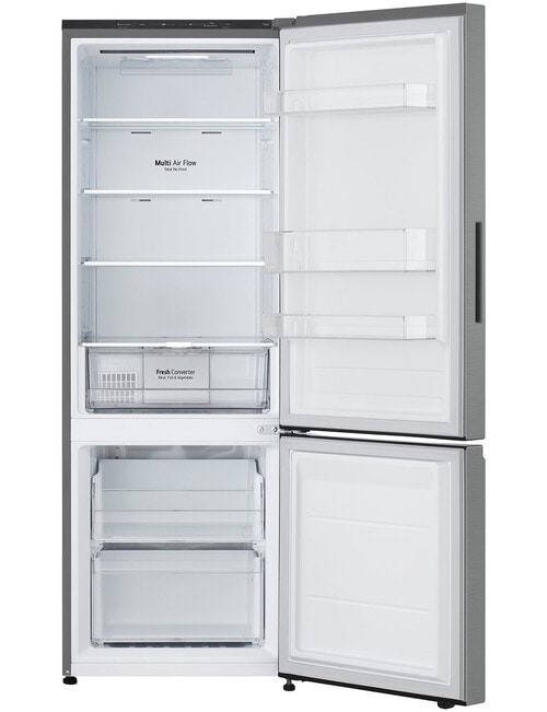 LG Electronics 335L Bottom Mount Fridge Freezer, Platinum Silver, GB-B300PL product photo View 02 L