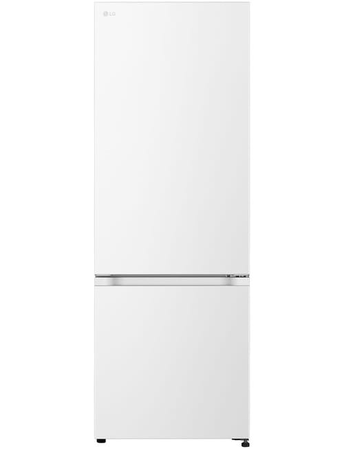 LG Electronics 335L Bottom Mount Fridge Freezer, Matte White, GB-B300MWH product photo