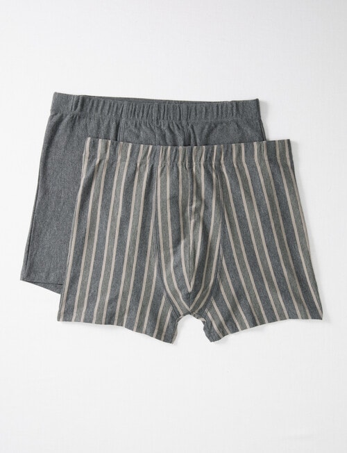 Chisel Verticle Stripe Trunk, 2-Pack, Grey, Beige & Green product photo View 03 L