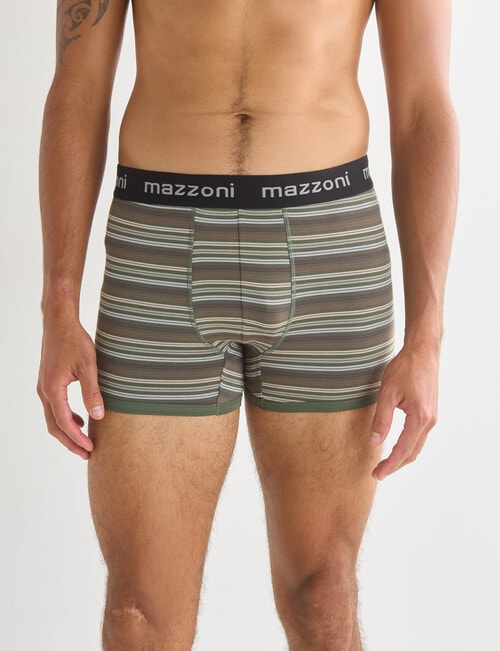 Mazzoni Stripe Trunk, 2-Pack Green & Brown product photo View 02 L