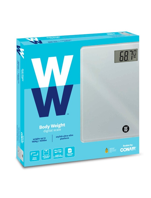 Weight Watchers Digital Bathroom Scale, WW58CA product photo View 04 L