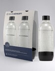 Sodastream 2x 1 litre Carb Bottles, Black product photo