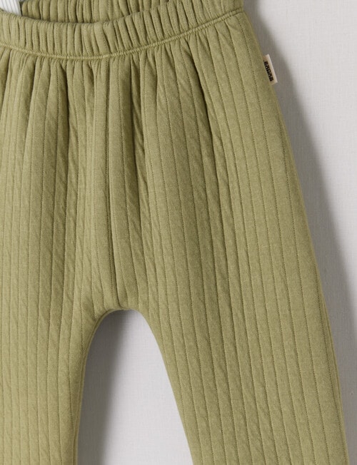 Bonds Quilted Pants, Moss Mood product photo View 02 L