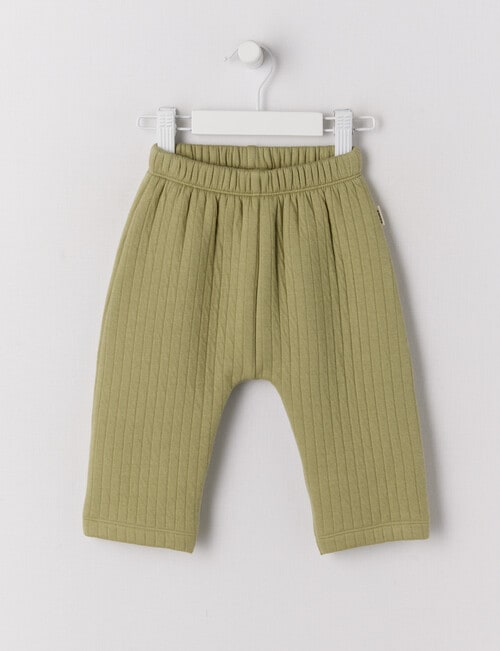 Bonds Quilted Pants, Moss Mood product photo View 04 L
