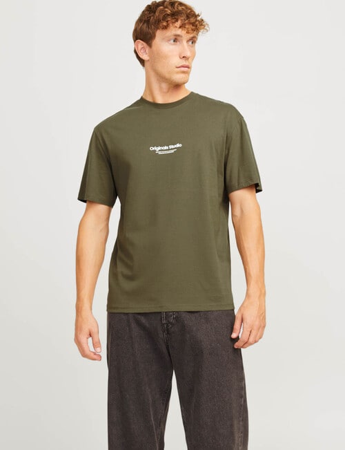 Jack & Jones Vesterbro Tee Crew Neck, Kalamata product photo