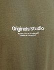 Jack & Jones Vesterbro Tee Crew Neck, Kalamata product photo View 03 S