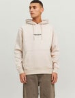 Jack & Jones Vesterbro Sweat Hoodie, Moonbeam product photo