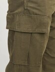 Jack & Jones Kane Barkley Cargo Pant, Olive Night product photo View 03 S