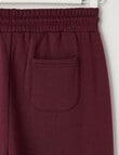 No Issue St Germain Trackpant, Burgundy product photo View 02 S