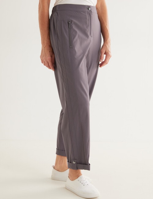 Ella J Roll-Up Pant, Mink product photo
