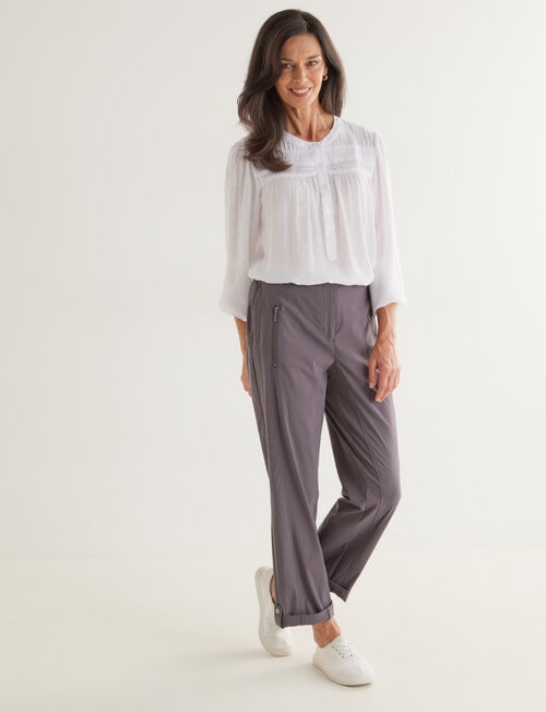 Ella J Roll-Up Pant, Mink product photo View 03 L