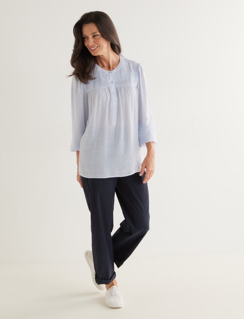 Ella J Roll-Up Pant, Navy product photo View 03 L