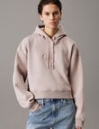 Calvin Klein Raised Embroidery CK Hoodie, Atmosphere product photo