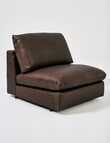 Marcello&Co Augusta Leather Modular Armless Chair product photo