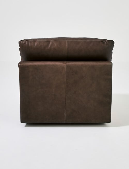 Marcello&Co Augusta Leather Modular Armless Chair product photo View 02 L