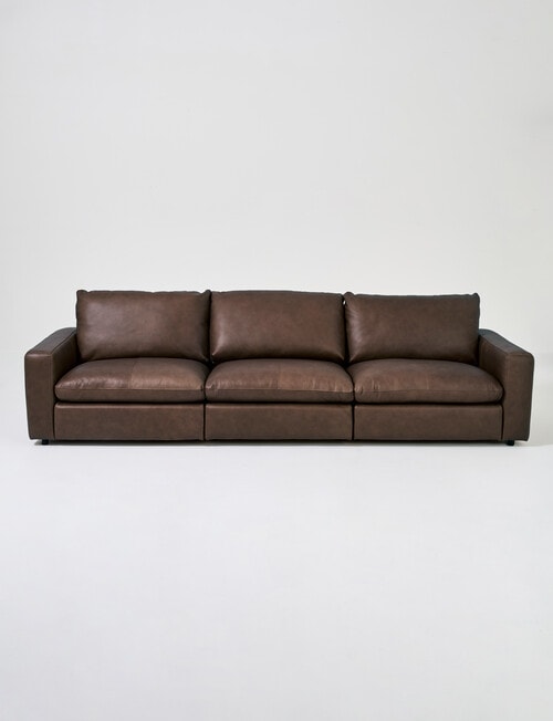 Marcello&Co Augusta Leather Modular Armless Chair product photo View 14 L