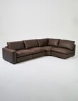 Marcello&Co Augusta Leather Modular Armless Chair product photo View 18 S