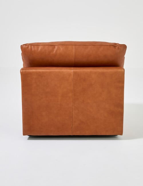 Marcello&Co Augusta Leather Modular Armless Chair product photo View 02 L