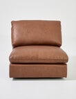 Marcello&Co Augusta Leather Modular Armless Chair product photo View 04 S