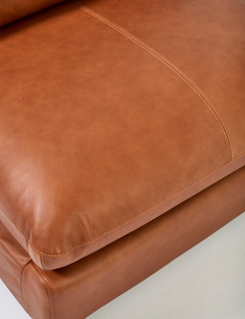 Marcello&Co Augusta Leather Modular Armless Chair product photo View 06 L