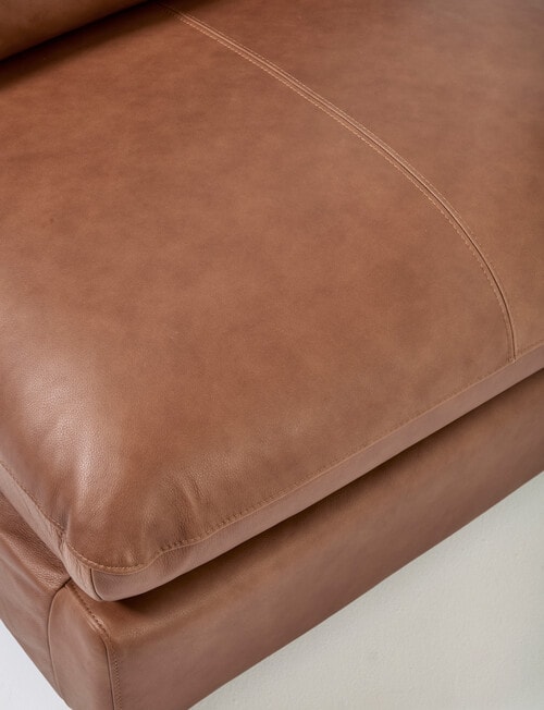 Marcello&Co Augusta Leather Modular Armless Chair product photo View 06 L