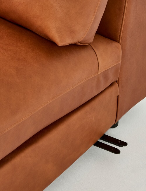 Marcello&Co Augusta Leather Modular Armless Chair product photo View 09 L