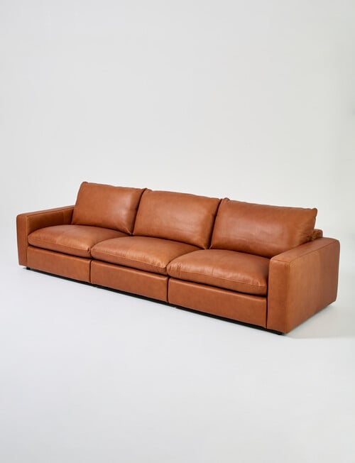 Marcello&Co Augusta Leather Modular Armless Chair product photo View 15 L