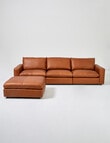 Marcello&Co Augusta Leather Modular Armless Chair product photo View 16 S