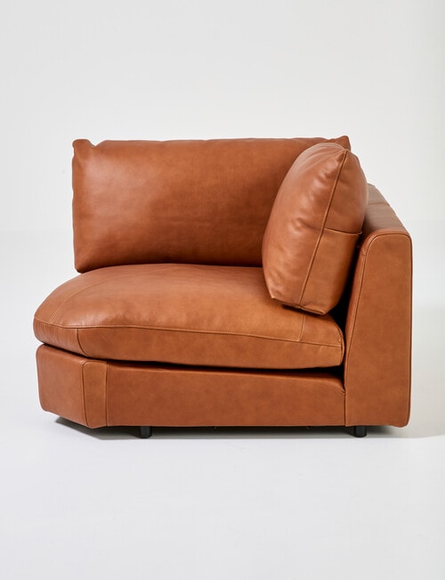 Marcello&Co Augusta Leather Modular Corner product photo View 03 L