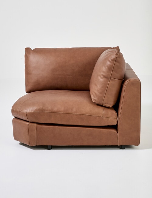 Marcello&Co Augusta Leather Modular Corner product photo View 03 L
