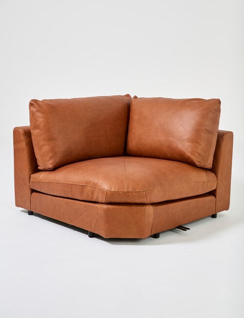 Marcello&Co Augusta Leather Modular Corner product photo View 07 L