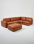 Marcello&Co Augusta Leather Modular Corner product photo View 10 S