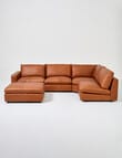 Marcello&Co Augusta Leather Modular Corner product photo View 12 S