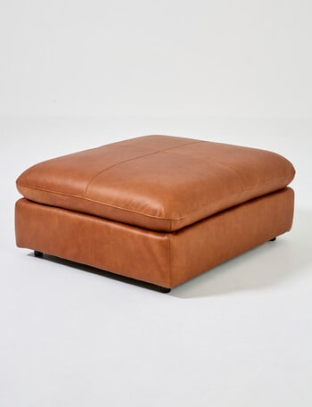 Marcello&Co Augusta Leather Modular Ottoman product photo