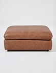Marcello&Co Augusta Leather Modular Ottoman product photo View 02 S