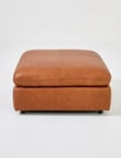 Marcello&Co Augusta Leather Modular Ottoman product photo View 03 S